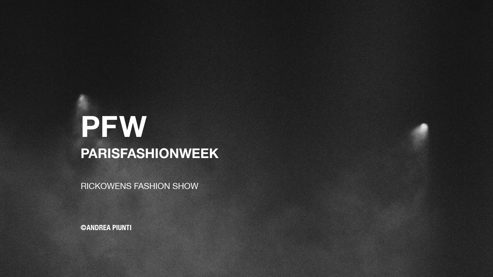 Paris Fashion week, 2022, Rick Owens’ show.Paris, Palais de Tokyo.